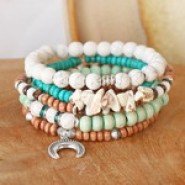 New 10 May - Wooden beads with a natural look